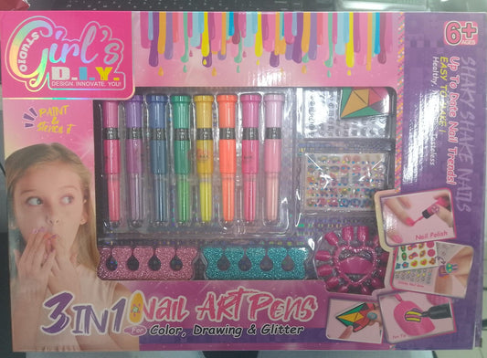 3 EN 1 NAIL ART PENS