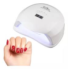 LAMPARA SECADORA DE UÑAS SUN R9 CAJA CAFE 72W